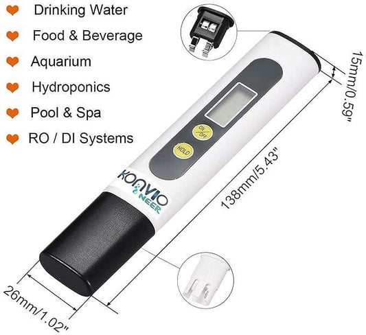 Water TDS Meter Tester Home Essentials