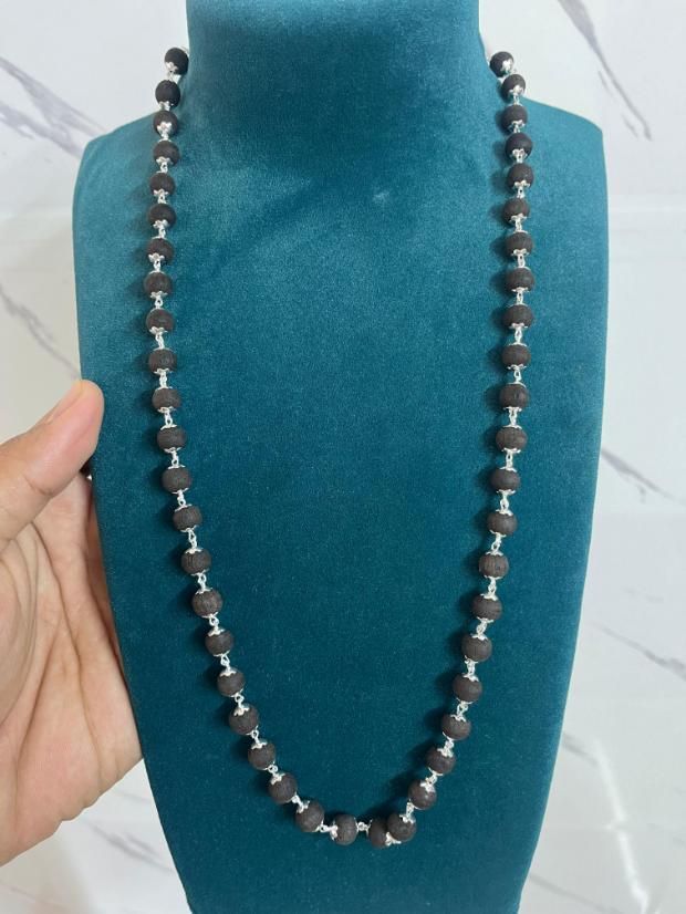 Ebony Wood Karungali Mala Jewellery