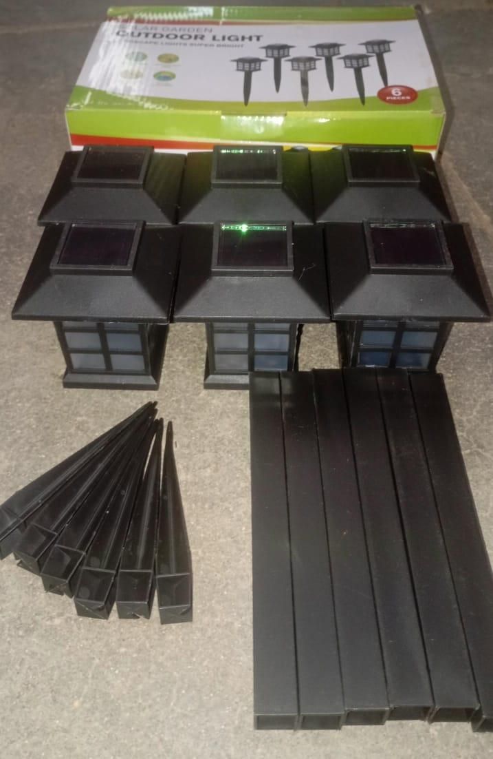 Solar Garden Yard Light (Pack of 6) Electronics