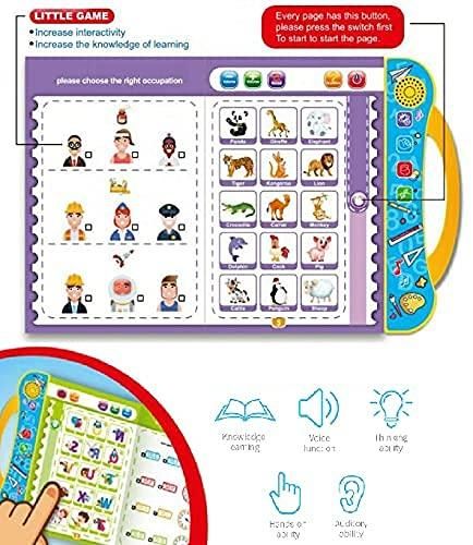 Intelligence Phonetic Learning E-Book with Sound Electronics