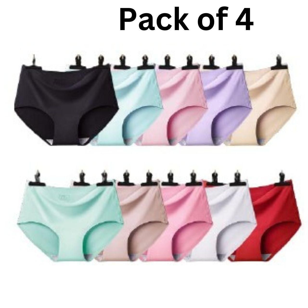 Imported Underwear Pack of 4 Women Western