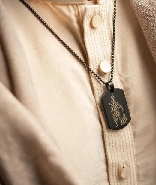 Hanuman Chalisha Pendant with Chain Jewellery