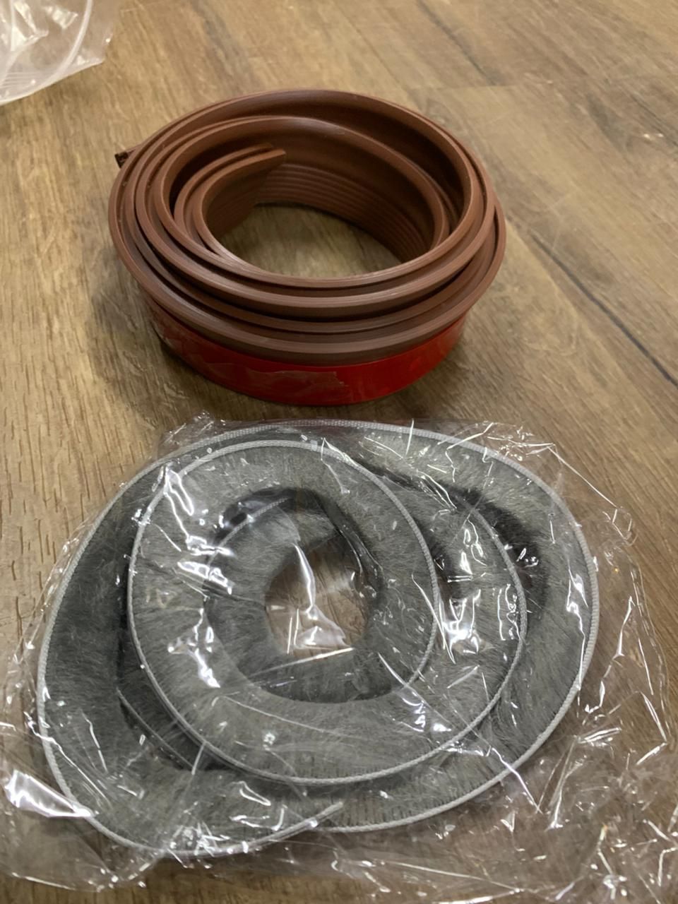 Door Draft Stopper With Brush Home Essentials