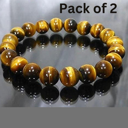 Tiger Eye Yellow Crystal Healing Stone Bracelet Jewellery