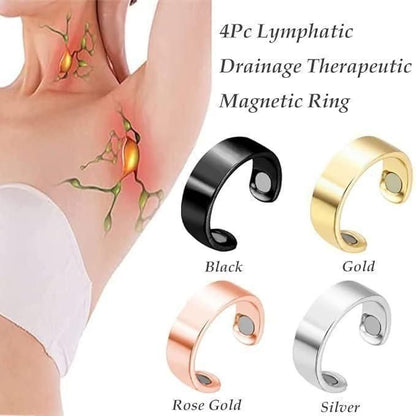 Lymphatic Drainage Therapeutic Magnetic Ring for Men and Women Electronics