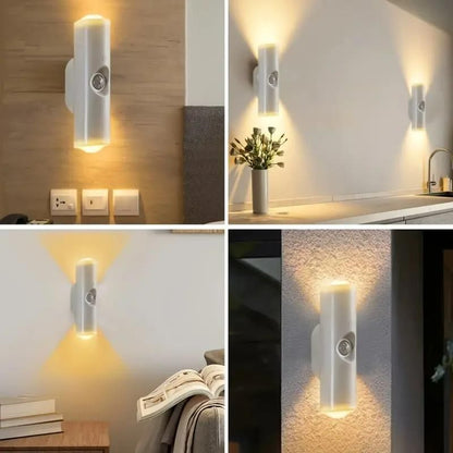 Up & Down Lit Hill Shape Sensor LED Wall Lights  Electronics