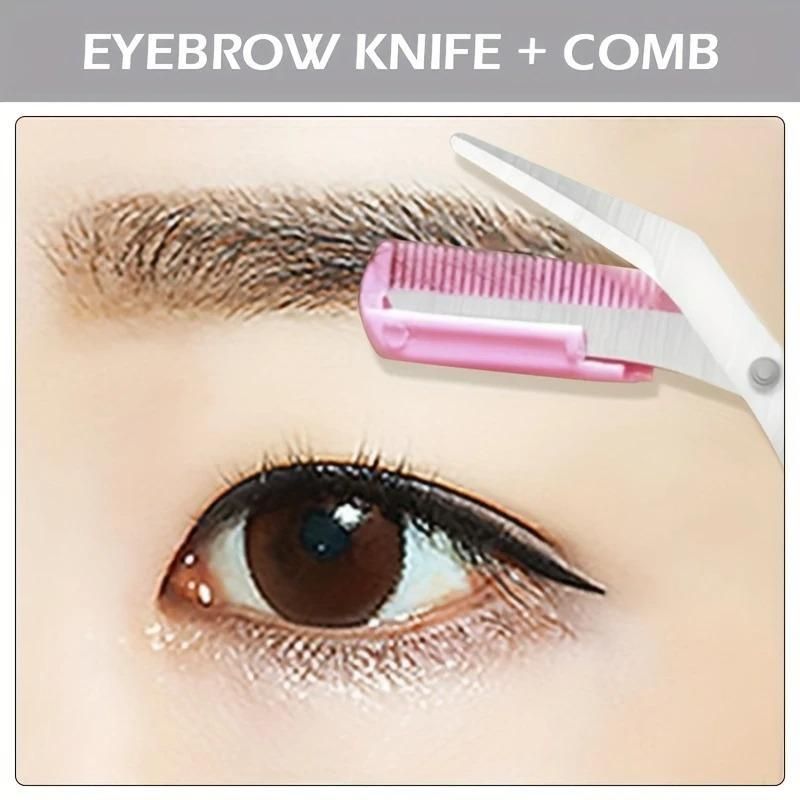Eyebrow Trimmer with Comb Set Beauty & Personal Care