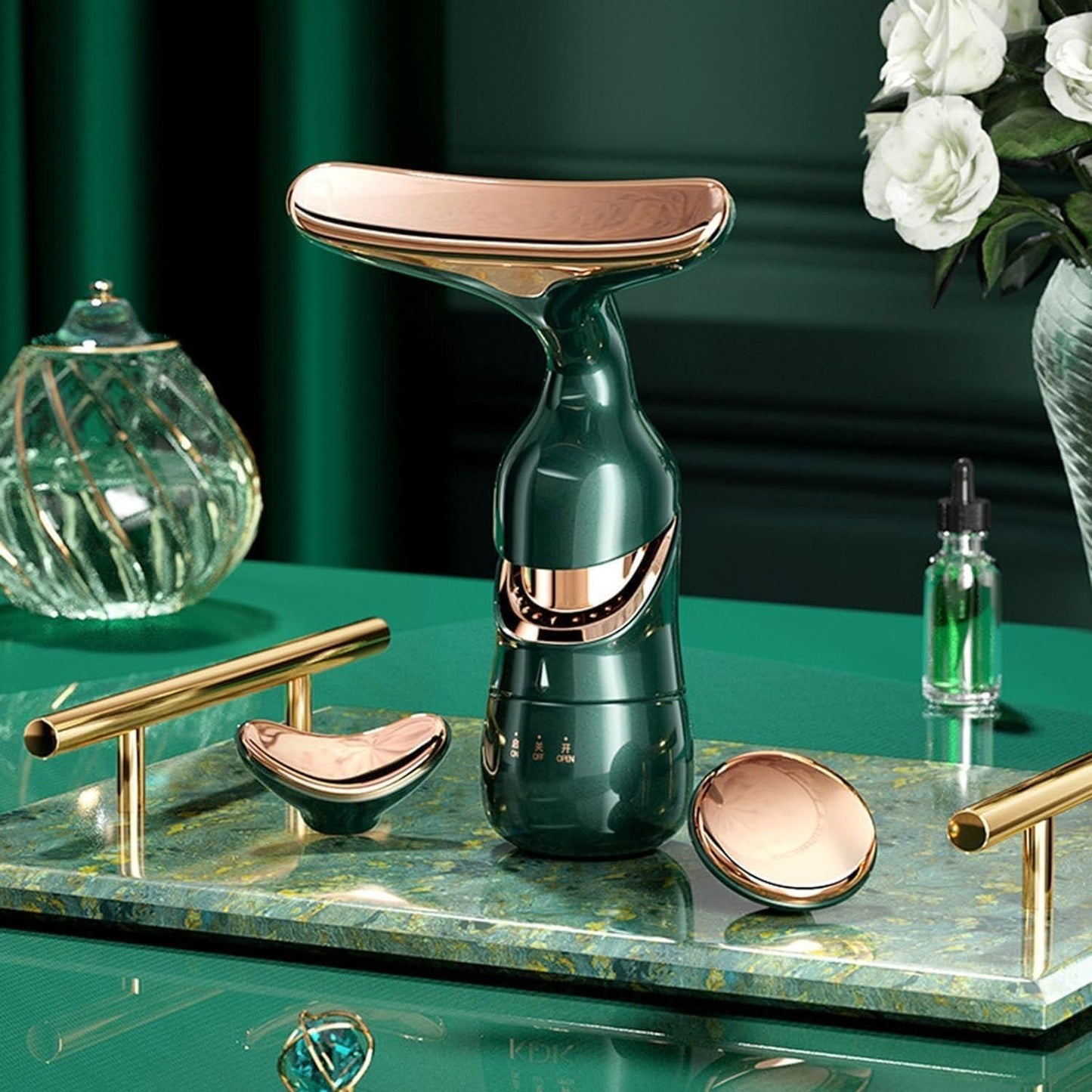 2 In 1 Anti Wrinkles  Facial Massager For Skin Care Beauty & Personal Care