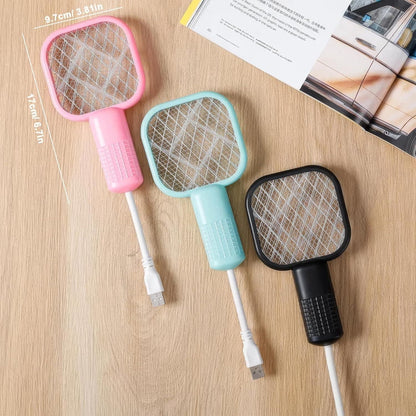 Mini Mosquito Killer Racquet Lamp 2 in 1 Home Essentials