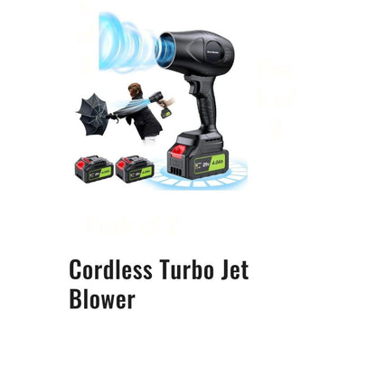 Cordless Turbo Jet Blower Electronics
