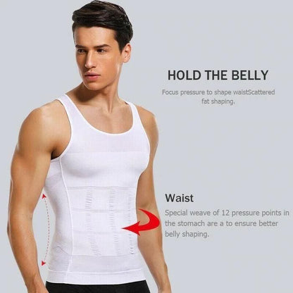 Men's Solid Compression Flexvest Men