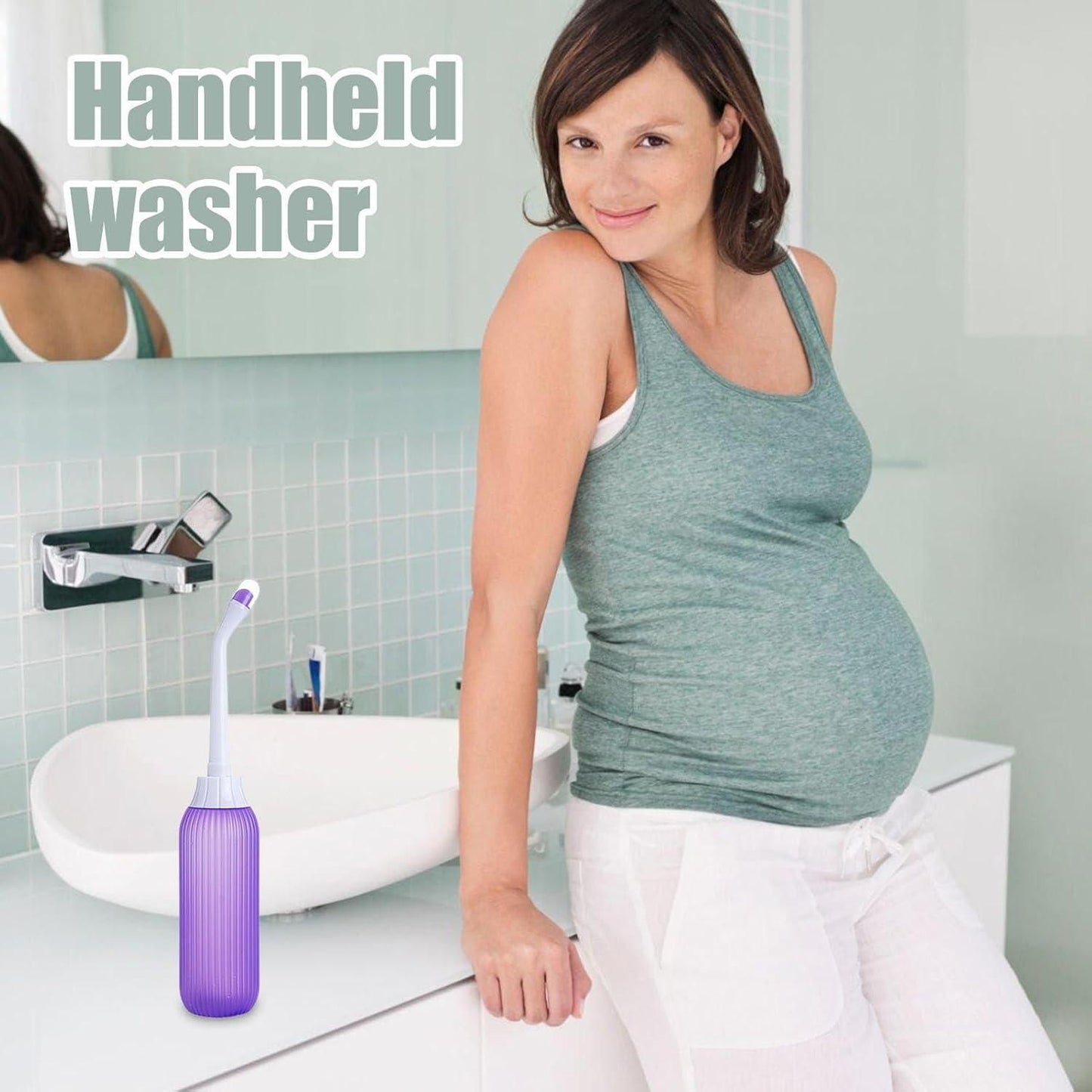 Portable Bidet Bottle Sprayer Gym & Wellness