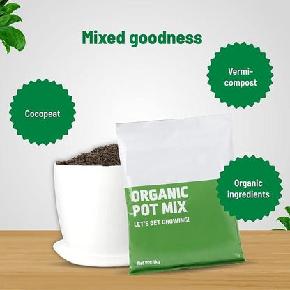 Organic Pot Mix 500gm Home Essentials