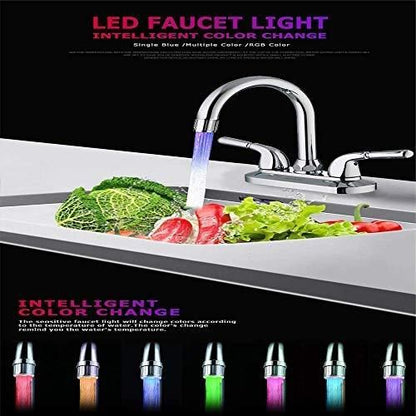 Color LED Light Changing Glow Sensor  Water Faucet Tap