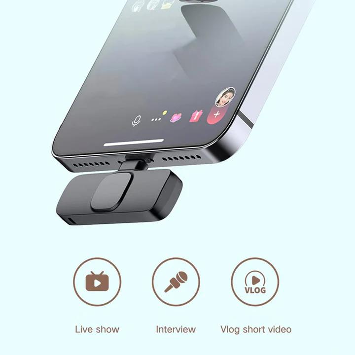 IMPORTED WIRELESS LAVALIER MICROPHONE AUDIO VIDEO RECORDING Electronics