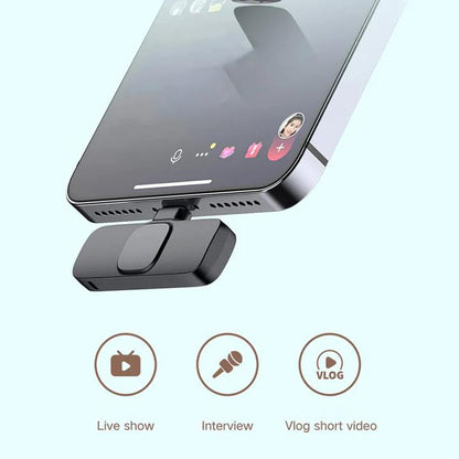 IMPORTED WIRELESS LAVALIER MICROPHONE AUDIO VIDEO RECORDING Electronics