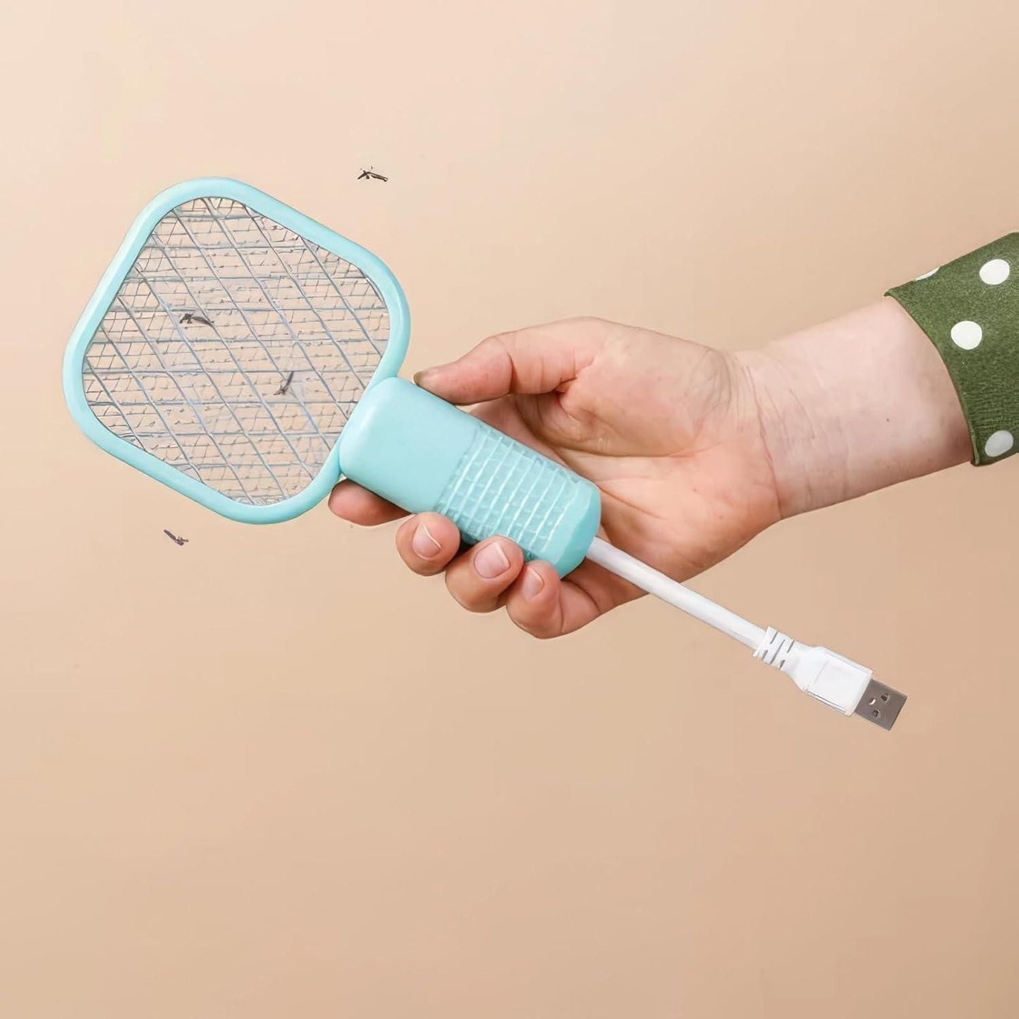 Mini Mosquito Killer Racquet Lamp 2 in 1 Home Essentials