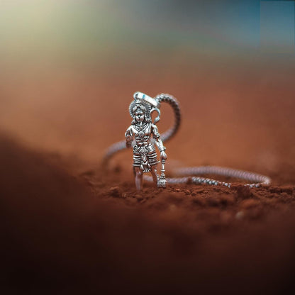 Lord Hanuman Pendant with Chain Jewellery