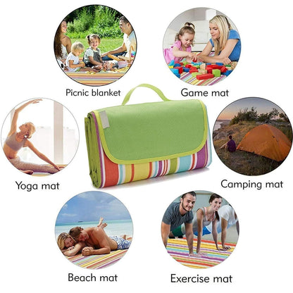 Waterproof Folding Camping Picnic Square Mat Home Essentials