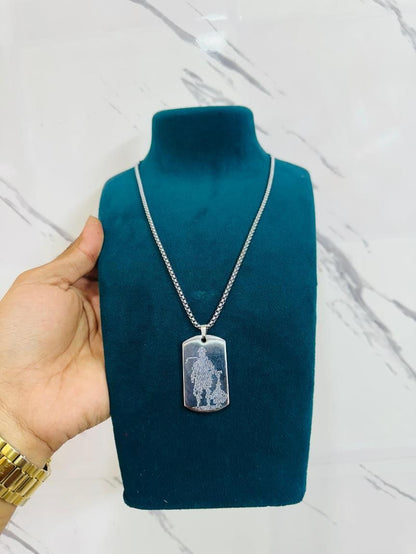 Hanuman Chalisha Pendant with Chain Jewellery