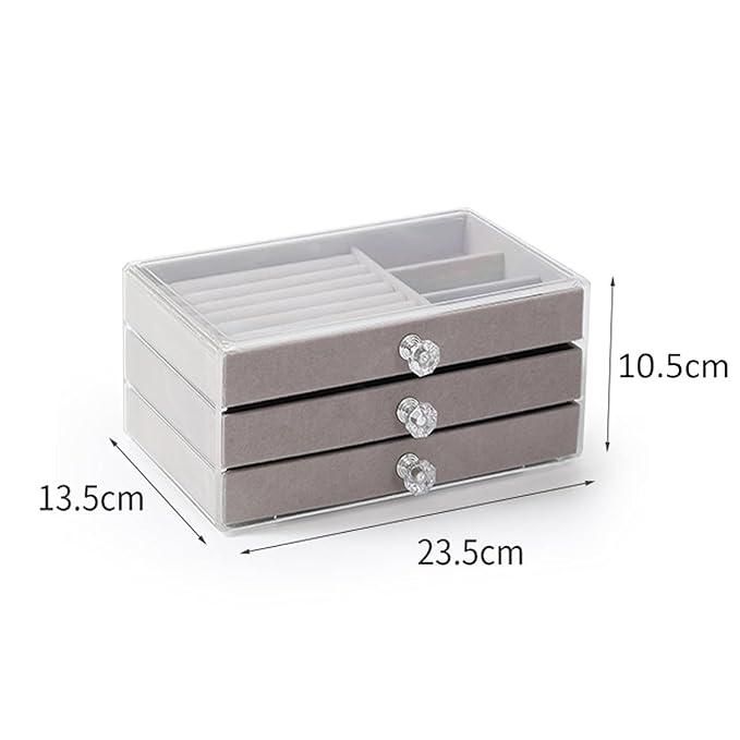 3 Layer Jewellery Storage Box Accessories