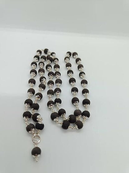 Ebony Wood Karungali Mala Jewellery
