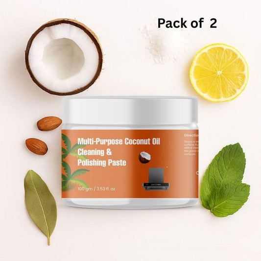 Coconut Oil Kitchen Cleaner Paste 100gram (Pack of 2) Home Essentials