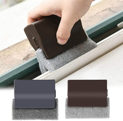 Window Cleaning Brush-ABS Plastic Window Track Cleaning Brush(Pack of 2) Home Essentials