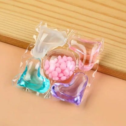 5 In 1 Laundry Detergent Soap Pods, Multi-purpose Strong Decontamination Detergent Clothe Washing Pods (Pack of 30)