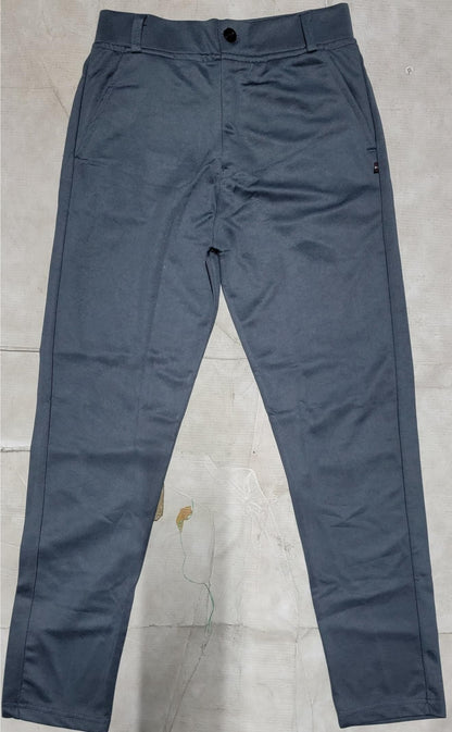 Polyester Blend Solid Slim Fit Mens Formal Trousers Women Western