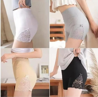 Women Summer Underpants Lace Safe Panties Thin Slim Fit Seamless Breathable Short Pants Women Western
