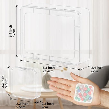 30 Box Multi-Compartment Organizer Set with Removable Grids
