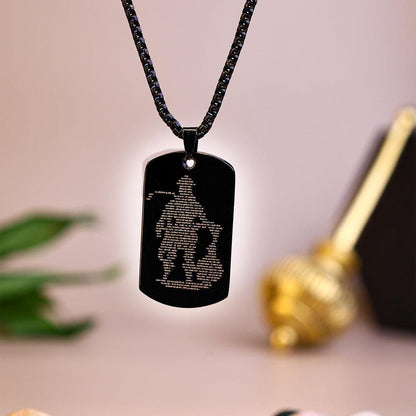 Hanuman Chalisha Pendant with Chain Jewellery