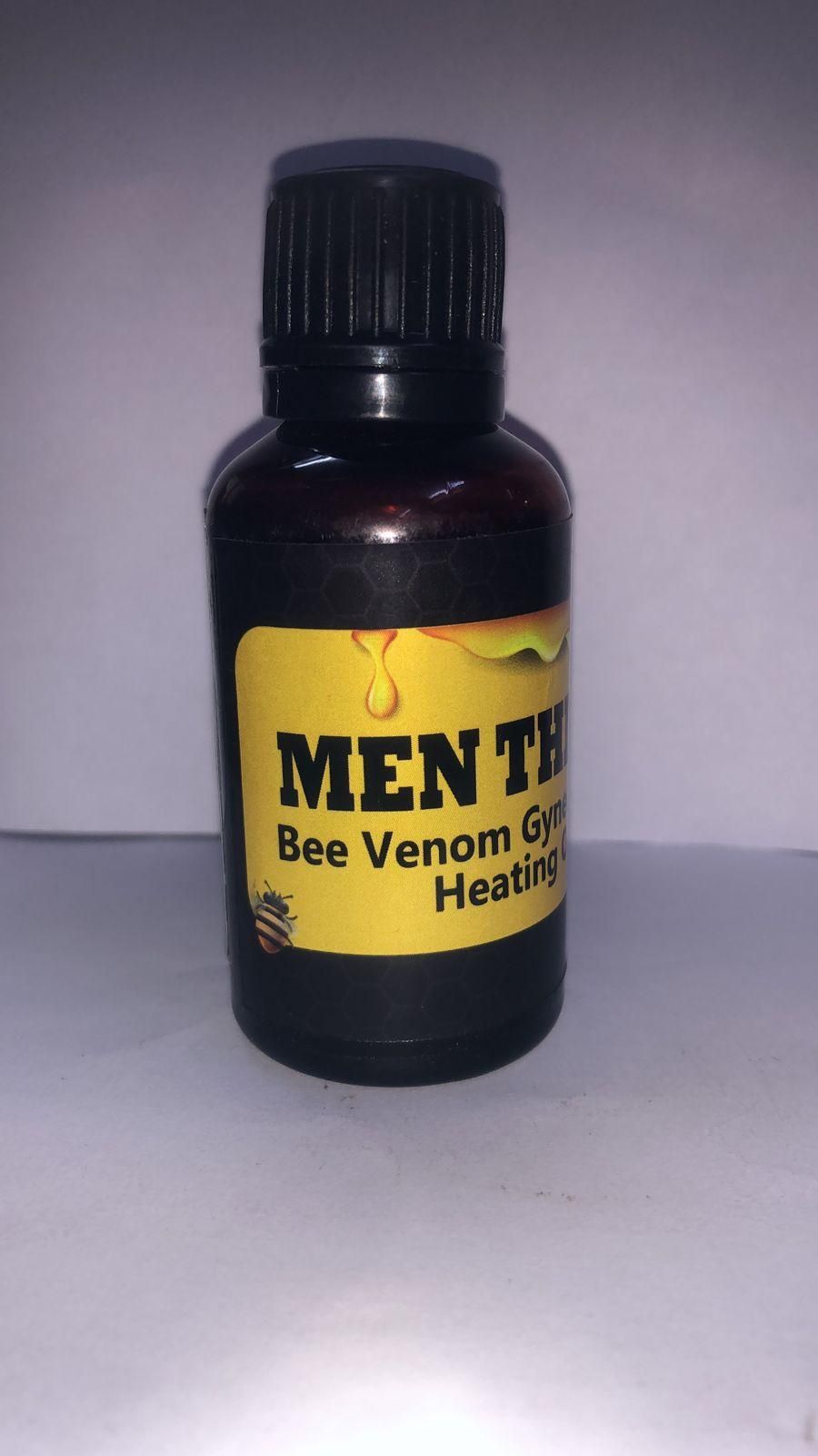 Bee venom Gynecomastia Heating Oil 15 ml (Pack of 2) Gym & Wellness