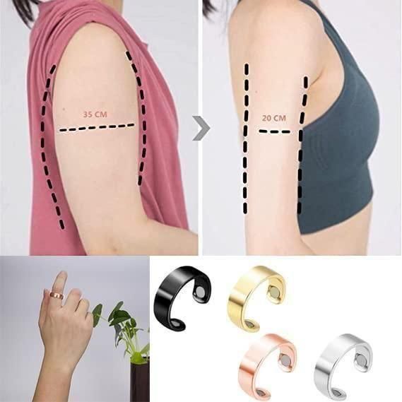 Lymphatic Drainage Therapeutic Magnetic Ring for Men and Women Electronics