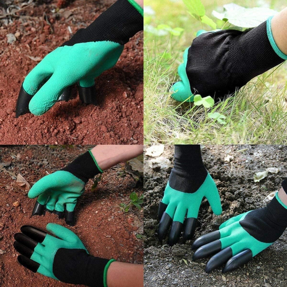 Waterproof Gardening Gloves With Claws Home Essentials