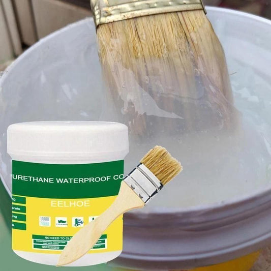 Transparent Waterproof Glue Plus Brush Pack of 1 Home Essentials