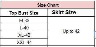 Women Rayon Top with Skirt Sets Women Western