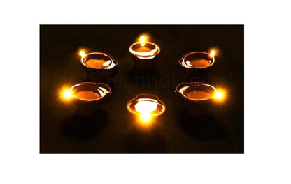 LED Light Water Sensor Diyas Plastic with, Ambient Lights, (Pack of 6/12/18/24) Electronics
