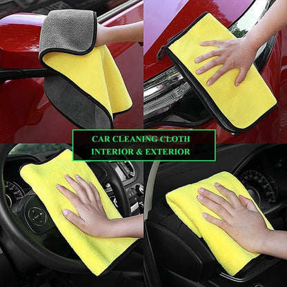 Multipurpose Double-Sided Cloths Automotive Towels Pack of 2 c&b Accessories