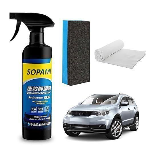 Sopami Car Coating Spray 50ml Pack of 2 c&b Accessories