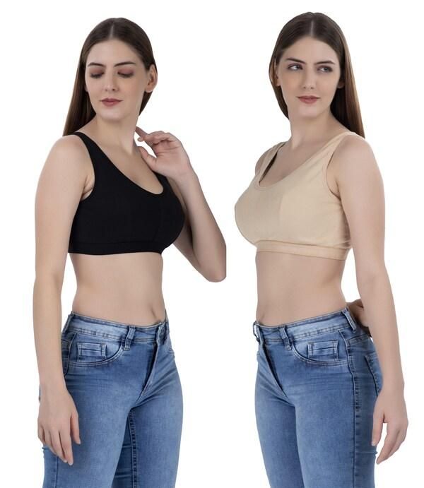 Womens Multicolor Air Bra (Pack of 3) Women Western