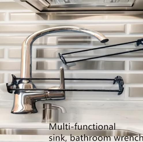 2 Pcs Dual Head Sink Wrench