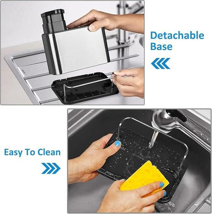 3 in 1 Kitchen Sink Caddy Stand Home Essentials