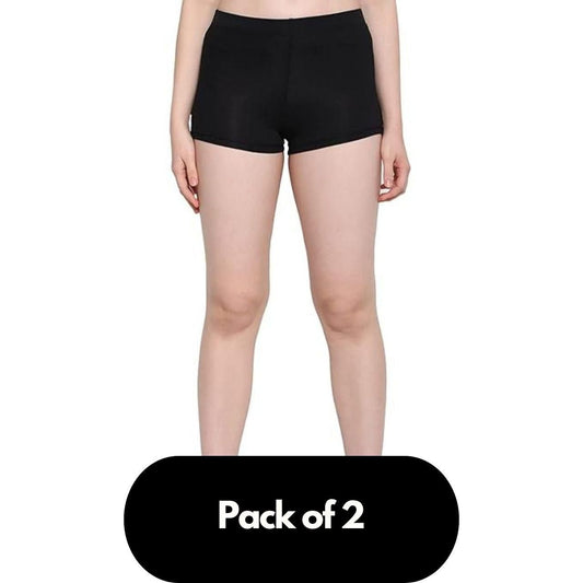 High Waist Panty Pack of 2 Women Western