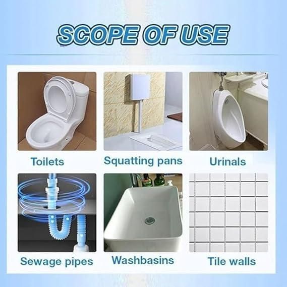 Toilet Active Oxygen Agent (Pack Of 3) Home Essentials