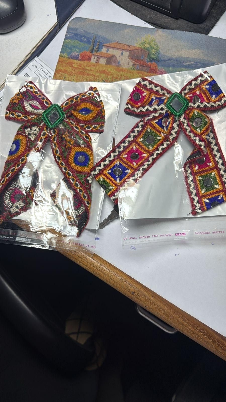 Navratri Bow hair Accessories (Pack of 2) Jewellery