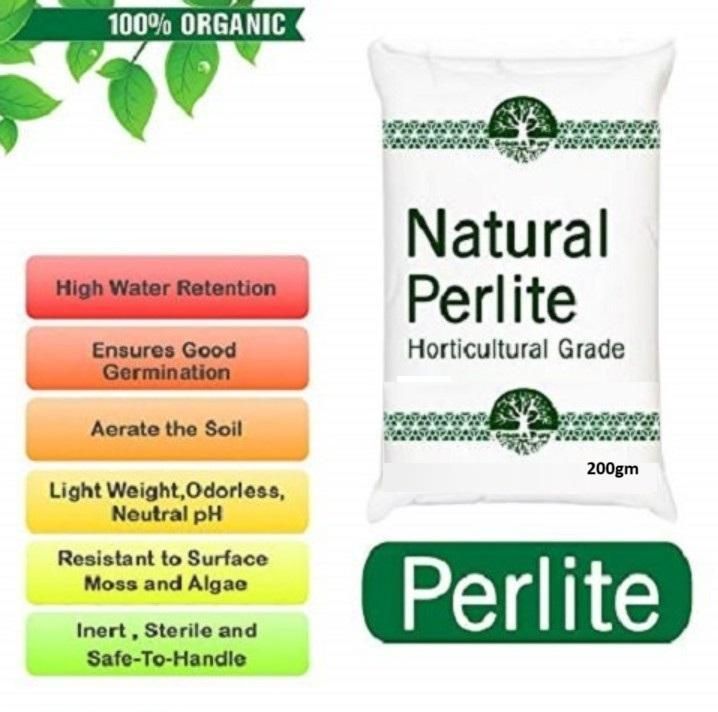 Natural Perlite for Organic Gardening 200gm Home Essentials