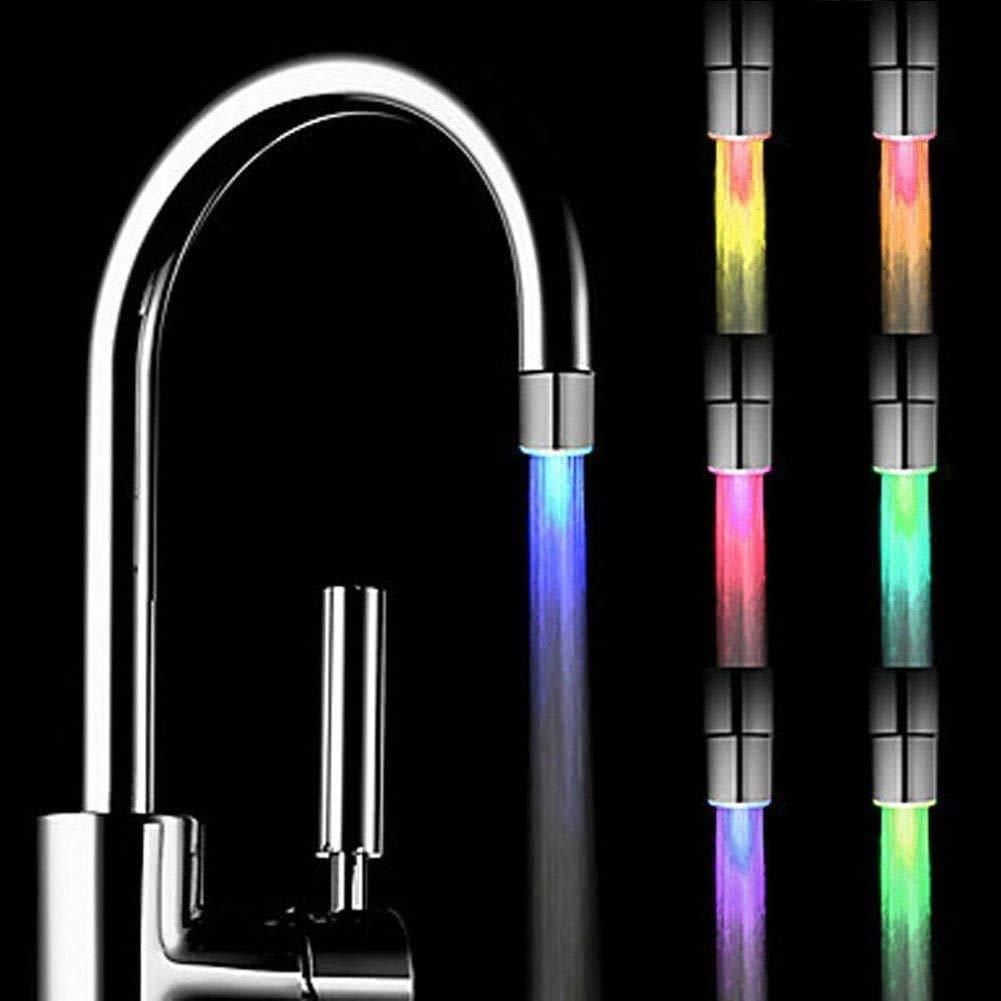 Color LED Light Changing Glow Sensor  Water Faucet Tap