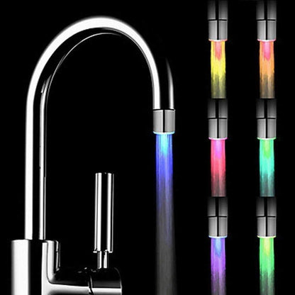 Color LED Light Changing Glow Sensor  Water Faucet Tap